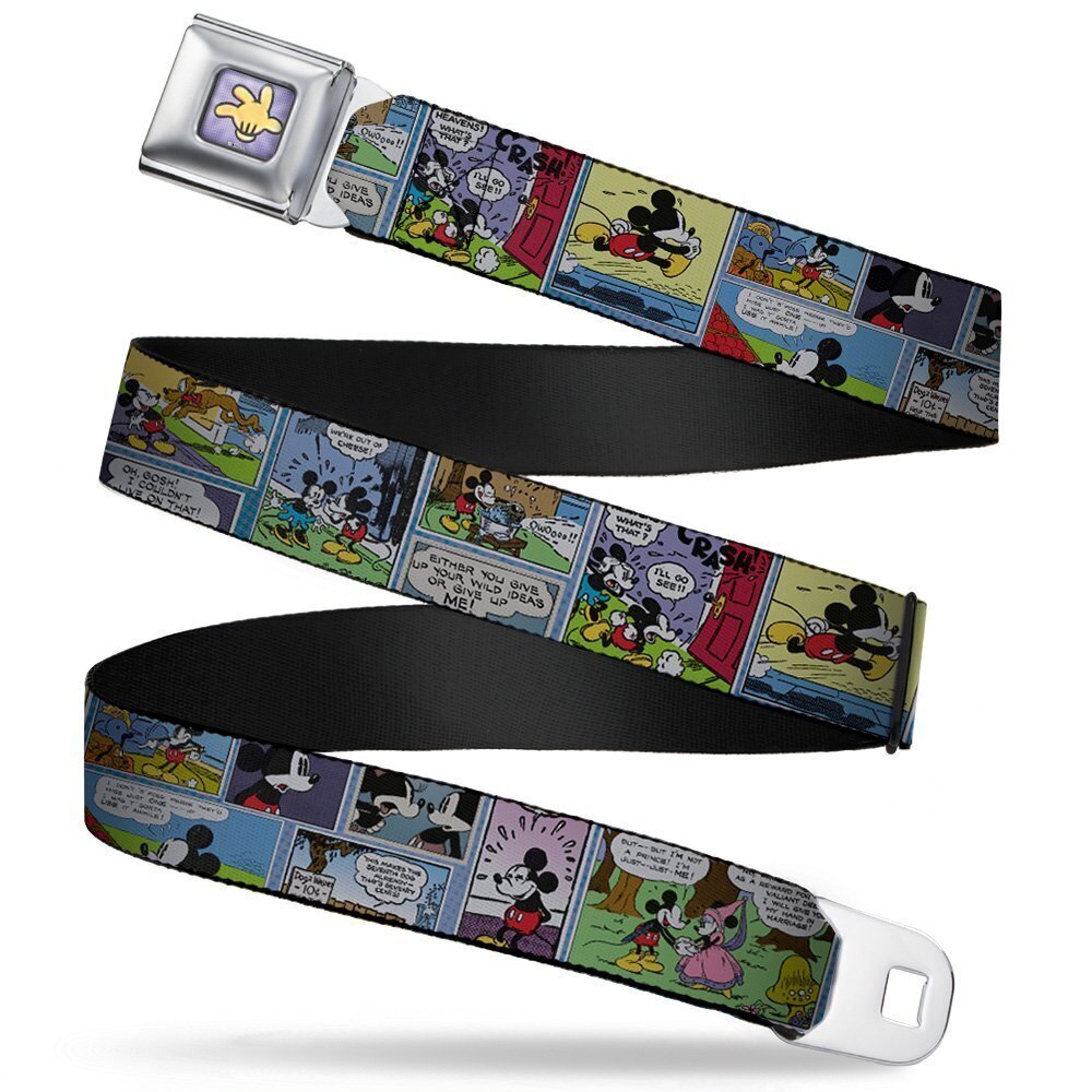 8694 Seatbelt Belt Mickey Mouse, Minnie Mouse XL